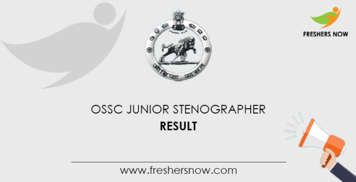 OSSC Junior Stenographer Result-min