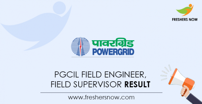 PGCIL-Field-Engineer,-Field-Supervisor-Result