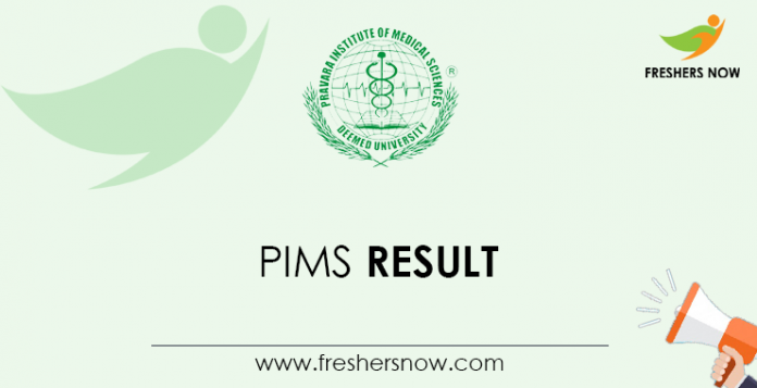 PIMS Result