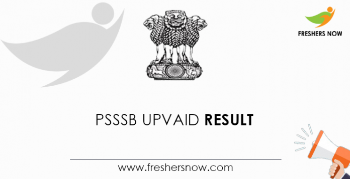PSSSB-Upvaid-Result