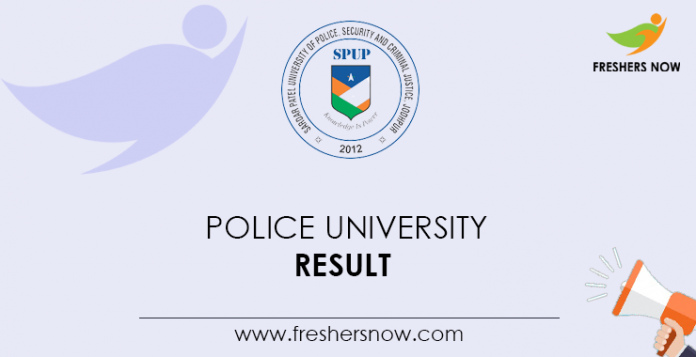Police University Result