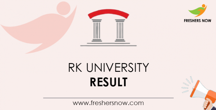 RK University Result