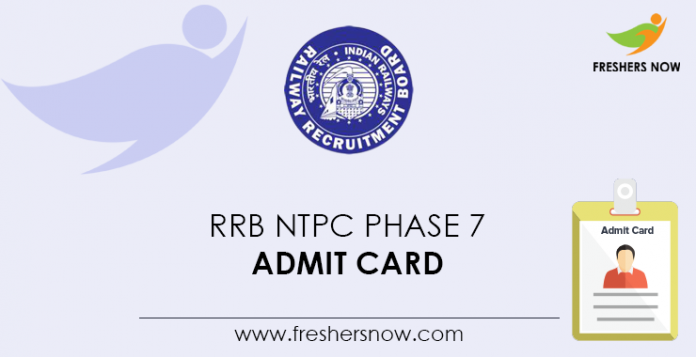 RRB-NTPC-Phase-7-Admit-Card