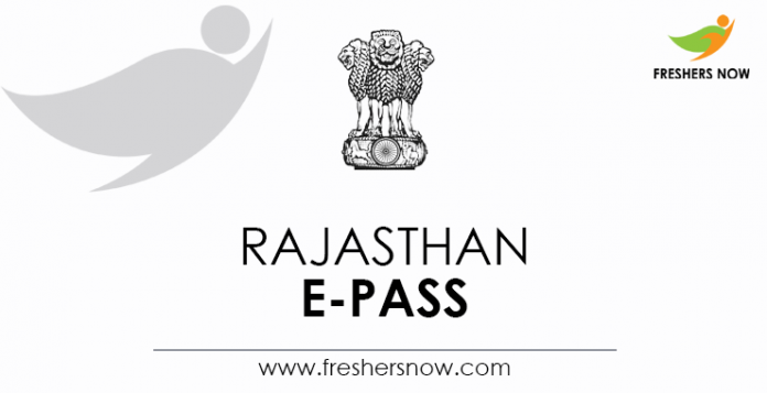 Rajasthan E-Pass