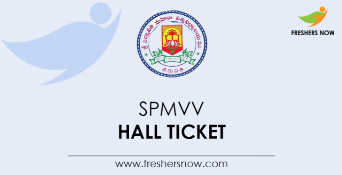 SPMVV-Hall-Ticket