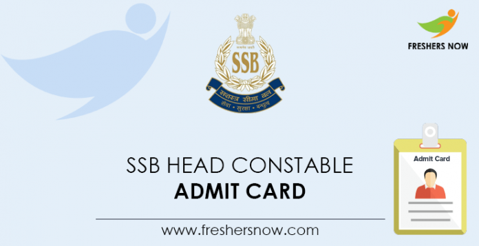 SSB-Head-Constable-Admit-Card