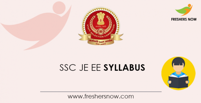 SSC JE EE Syllabus