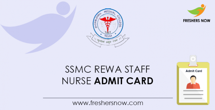 SSMC-Rewa-Staff-Nurse-Admit-Card