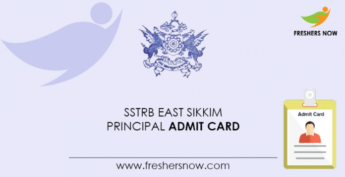 SSTRB-East-Sikkim-Principal-Admit-Card