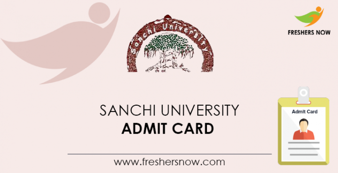 Sanchi University Admit Card
