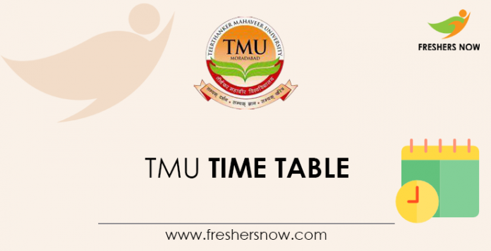 TMU Time Table