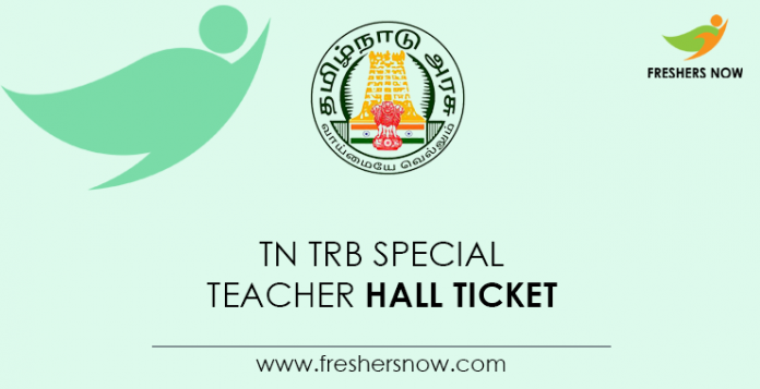 TN-TRB-Special-Teacher-Hall-Ticket