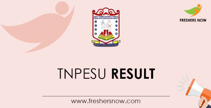 TNPESU Result