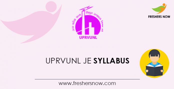 UPRVUNL-JE-Syllabus