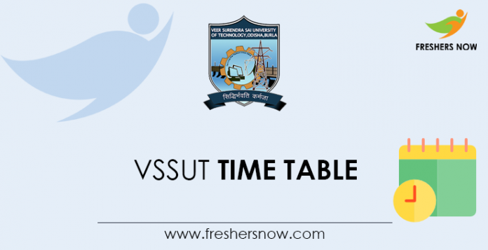 VSSUT-Time-Table