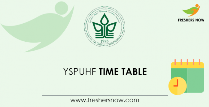YSPUHF-Time-Table