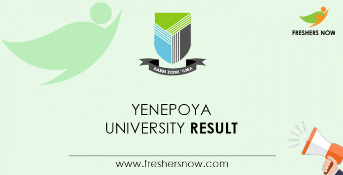 Yenepoya University Result