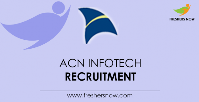 ACN Infotech Recruitment