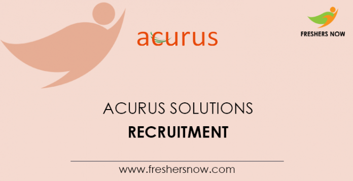 Acurus Solutions Recruitment