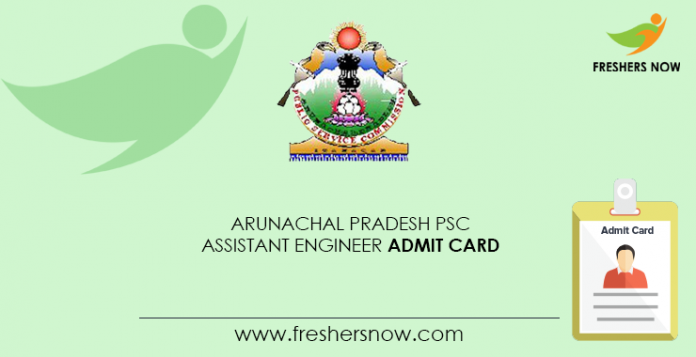 Arunachal-Pradesh-PSC-Assistant-Engineer-Admit-Card