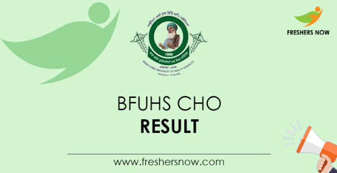 BFUHS-CHO-Result