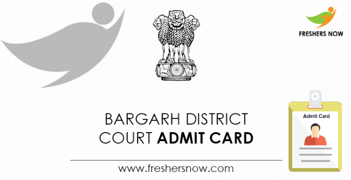 Bargarh-District-Court-Admit-Card