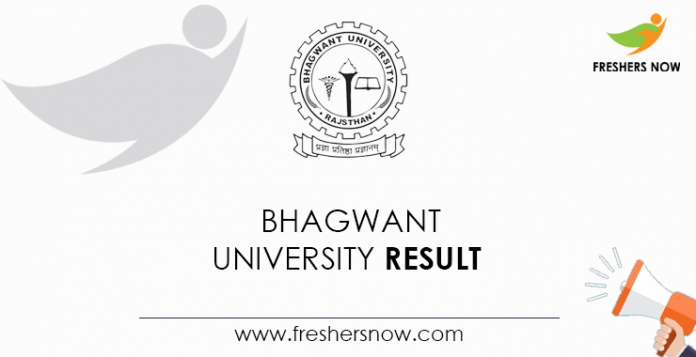 Bhagwant University Result
