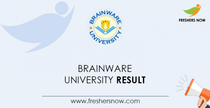 Brainware University Result