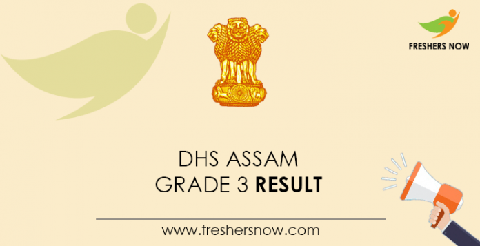 DHS-Assam-Grade-3-Result