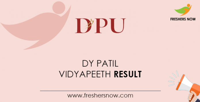 DY-Patil-Vidyapeeth-Result