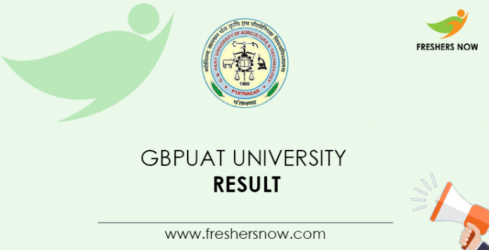 GBPUAT-University-Result