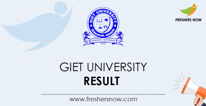 GIET-University-Result