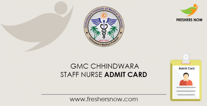 GMC-Chhindwara-Staff-Nurse-Admit-Card