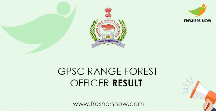 GPSC-Range-Forest-Officer-Result