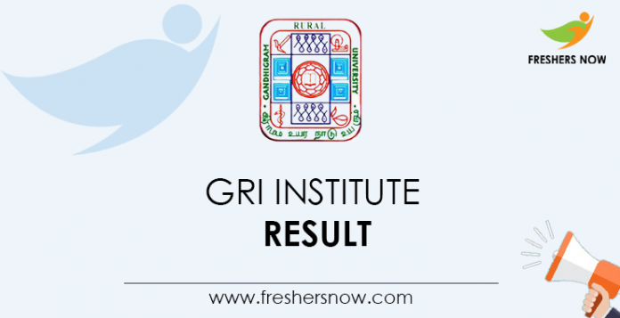 GRI-Institute-Result