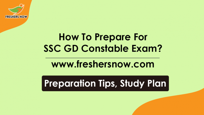 How to Prepare For SSC GD Constable Exam Preparation Tips, Best Books, Study Plan-min