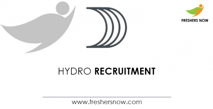 Hydro Recruitment
