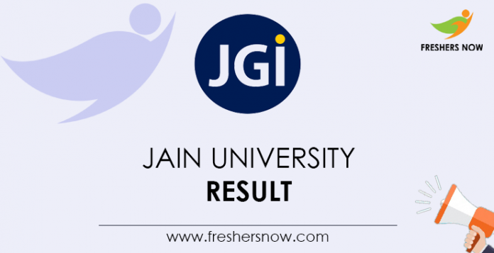 Jain University Result
