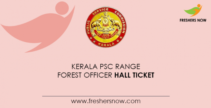 Kerala-PSC-Range-Forest-Officer-Hall-Ticket
