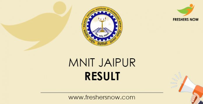 MNIT-Jaipur-Result