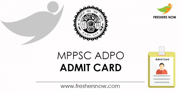 MPPSC-ADPO-Admit-Card