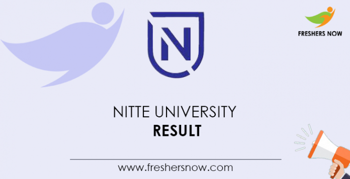 NITTE-University-Result