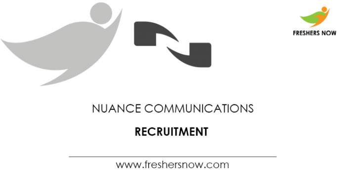 Nuance Communications Recruitment