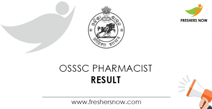 OSSSC-Pharmacist-Result