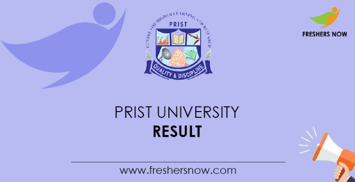PRIST University Result