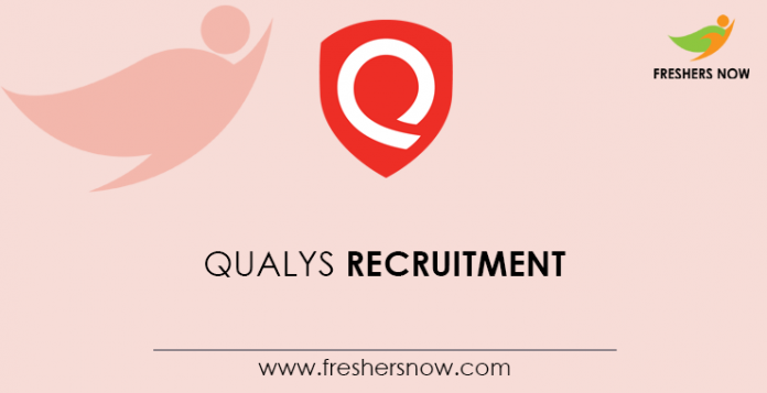 Qualys Recruitment