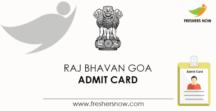 Raj-Bhavan-Goa-Admit-Card