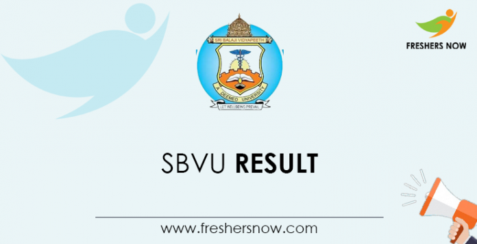 SBVU-Result