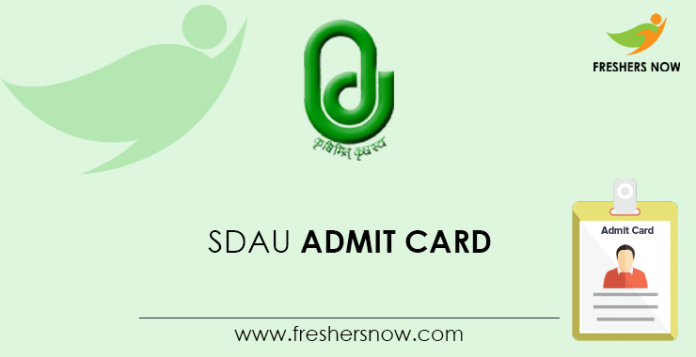 SDAU-Admit-Card