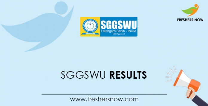 SGGSWU-Results